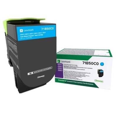 Lexmark CS317-71B50C0 Mavi Orjinal Toner