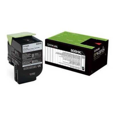 Lexmark CX410-80C8HK0 Siyah Orjinal Toner