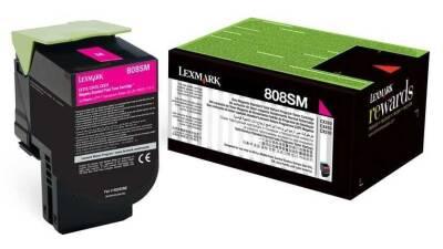 Lexmark CX410-80C8SM0 Kırmızı Orjinal Toner Yüksek Kapasiteli
