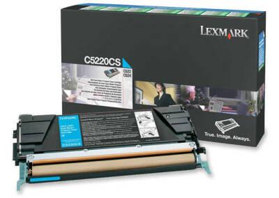 Lexmark C522-C5220CS Mavi Orjinal Toner