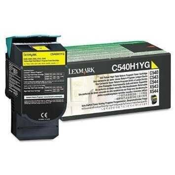 Lexmark C540-C540H1YG Sarı Orjinal Toner Yüksek Kapasiteli