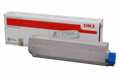 Oki C831-44844505 Sarı Orjinal Toner