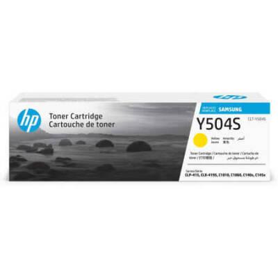 Samsung CLP-415/CLT-Y504S Sarı Orjinal Toner