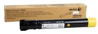 Xerox Phaser 7800-106R01572 Sarı Orjinal Toner Yüksek Kapasiteli