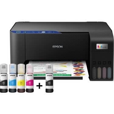Epson EcoTank L3251 Wi-Fi+Tarayıcı+Fotokopi Renkli Çok Fonksiyonlu Tanklı Mürekkep Püskürtmeli Yazıcı