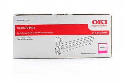 Oki C8600-43449014 Orjinal Kırmızı Drum Ünitesi