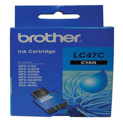 Brother LC47-LC900 Mavi Orjinal Kartuş
