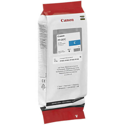 Canon PFI-207C Mavi Orjinal Kartuş