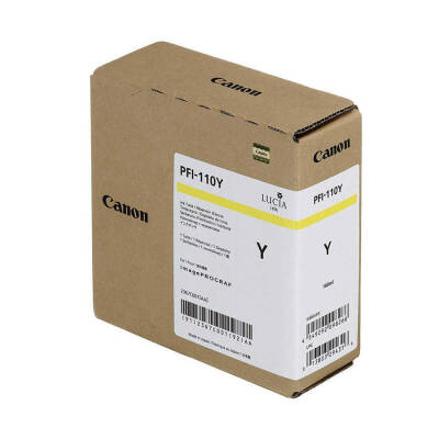 Canon PFI-110Y Sarı Orjinal Kartuş