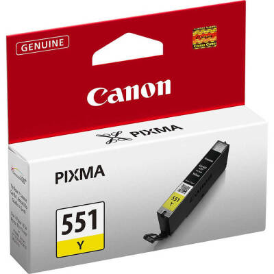 Canon CLI-551 Orjinal Sarı Kartuş