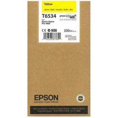 Epson T6534-C13T653400 Sarı Orjinal Kartuş