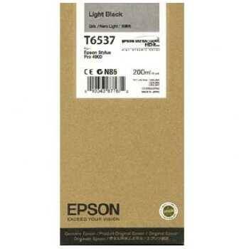 Epson T6537-C13T653700 Açık Siyah Orjinal Kartuş
