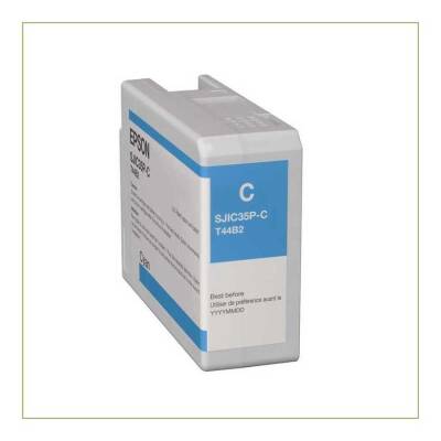 Epson SJIC35P-T44B220-C13T44B220 Mavi Orjinal Kartuş