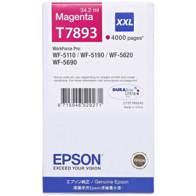 Epson T7893-C13T789340 Kırmızı Orjinal Kartuş Extra Yüksek Kapasiteli