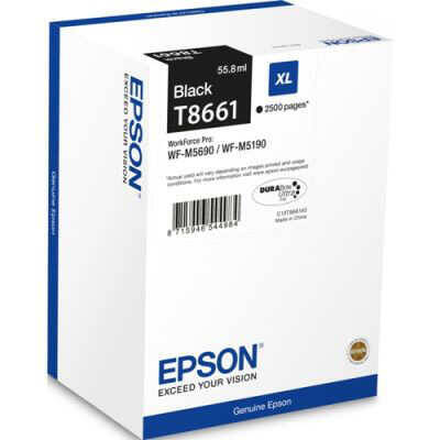 Epson T8661XL-C13T866140 Siyah Orjinal Kartuş
