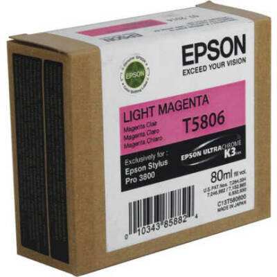 Epson T5806-C13T580600 Açık Kırmızı Orjinal Kartuş