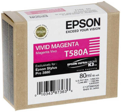 Epson T580A-C13T580A00 Kırmızı Orjinal Kartuş