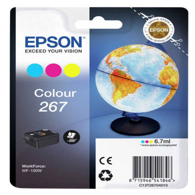 Epson T267-C13T26704010 Renkli Orjinal Kartuş