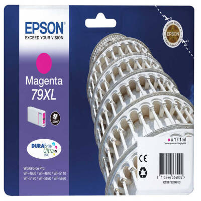 Epson 79XL-C13T79034010 Kırmızı Orjinal Kartuş Yüksek Kapasiteli
