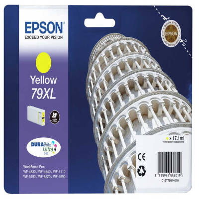 Epson 79XL-C13T79044010 Sarı Orjinal Kartuş Yüksek Kapasiteli