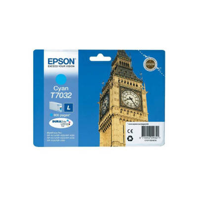 Epson T7032-C13T70324010 Mavi Orjinal Kartuş