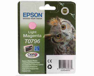 Epson T0796-C13T07964020 Açık Kırmızı Orjinal Kartuş
