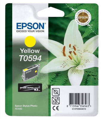 Epson T0594-C13T05944020 Sarı Orjinal Kartuş
