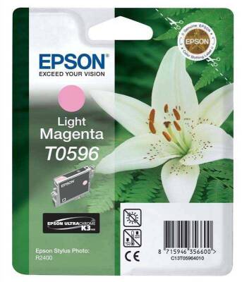 Epson T0596-C13T05964020 Açık Kırmızı Orjinal Kartuş