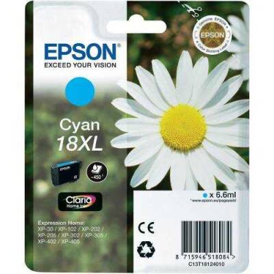 Epson 18XL-T1812-C13T18124020 Mavi Orjinal Kartuş