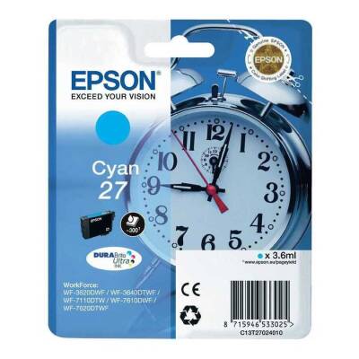 Epson 27-T2702-C13T27024020 Mavi Orjinal Kartuş