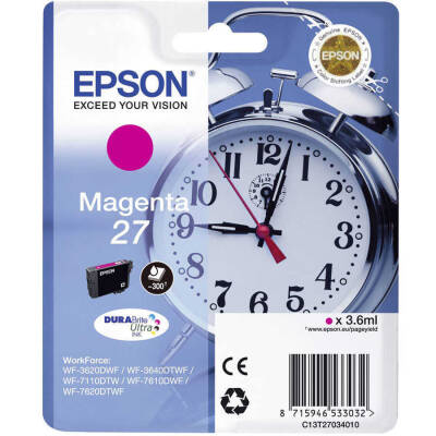 Epson 27-T2703-C13T27034020 Kırmızı Orjinal Kartuş