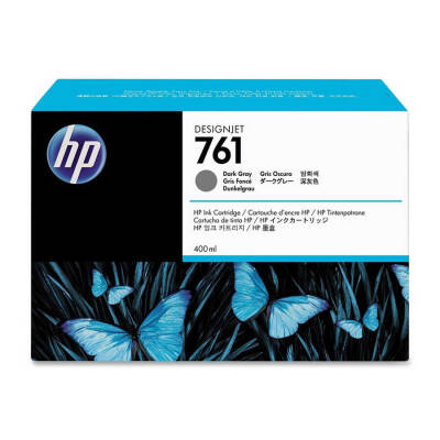 Hp 761-CM996A Koyu Gri Orjinal Kartuş