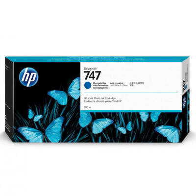 Hp 747-P2V85A Kromatik Mavi Orjinal Kartuş