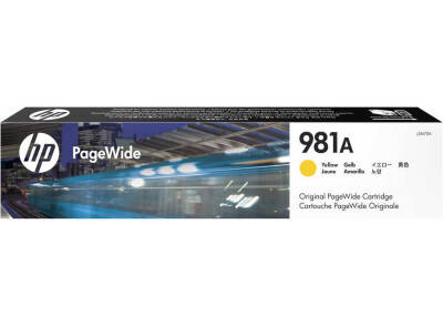 Hp 981A-J3M70A Sarı Orjinal Kartuş