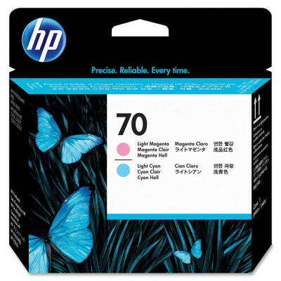 Hp 70-C9405A Orjinal Açık Kırmızı Ve Açık Mavi Baskı Kafası