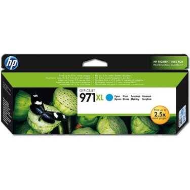 Hp 971XL-CN626AE Mavi Orijinal Kartuş Yüksek Kapasiteli