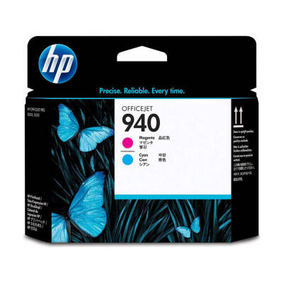 Hp 940-C4901A Orjinal Kırmızı Ve Mavi Baskı Kafası