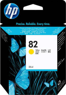 Hp 82-CH568A Orjinal Sarı Kartuş