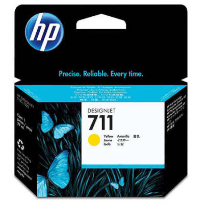 HP 711-CZ132A Sarı Orjinal Kartuş