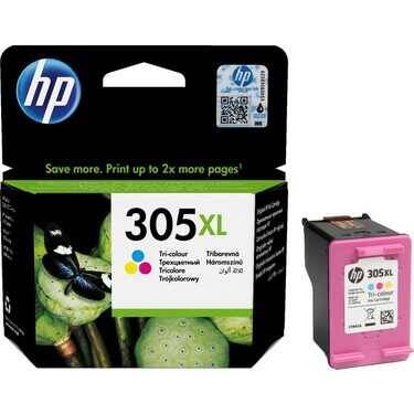 Hp 305XL-3YM63AE Renkli Orjinal Kartuş Yüksek Kapasiteli