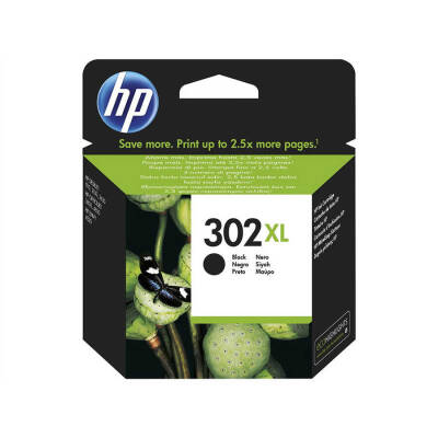 Hp 302XL-F6U68AE Siyah Orjinal Kartuş