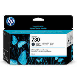 Hp 730-P2V65A Mat Siyah Orjinal Kartuş