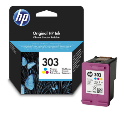 HP 303 - T6N01AE Renkli Orjinal Kartuş