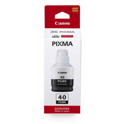 Canon GI-40 Siyah Orjinal Mürekkep