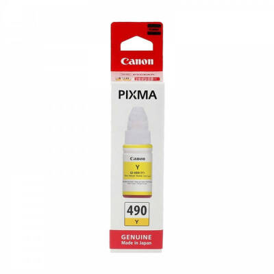 Canon GI-490 Sarı Orjinal Mürekkep