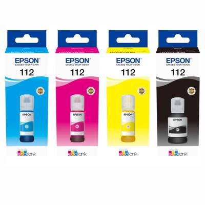 Epson 112 Orjinal Mürekkep Seti
