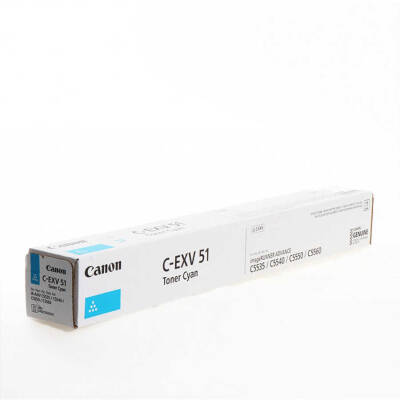 Canon C-EXV-51 Mavi Orjinal Fotokopi Toneri