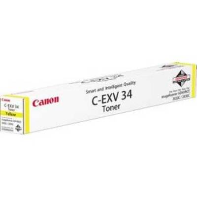 Canon C-EXV-34 Sarı Orjinal Fotokopi Toneri