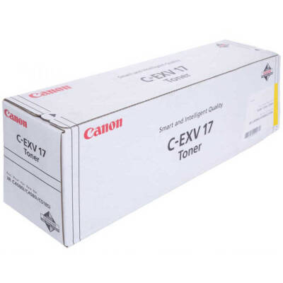 Canon C-EXV-17/0259B002AA Sarı Orjinal Fotokopi Toneri
