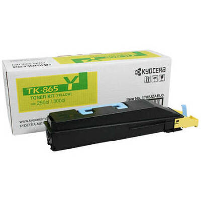 Kyocera Mita TK-865 Sarı Orjinal Fotokopi Toneri